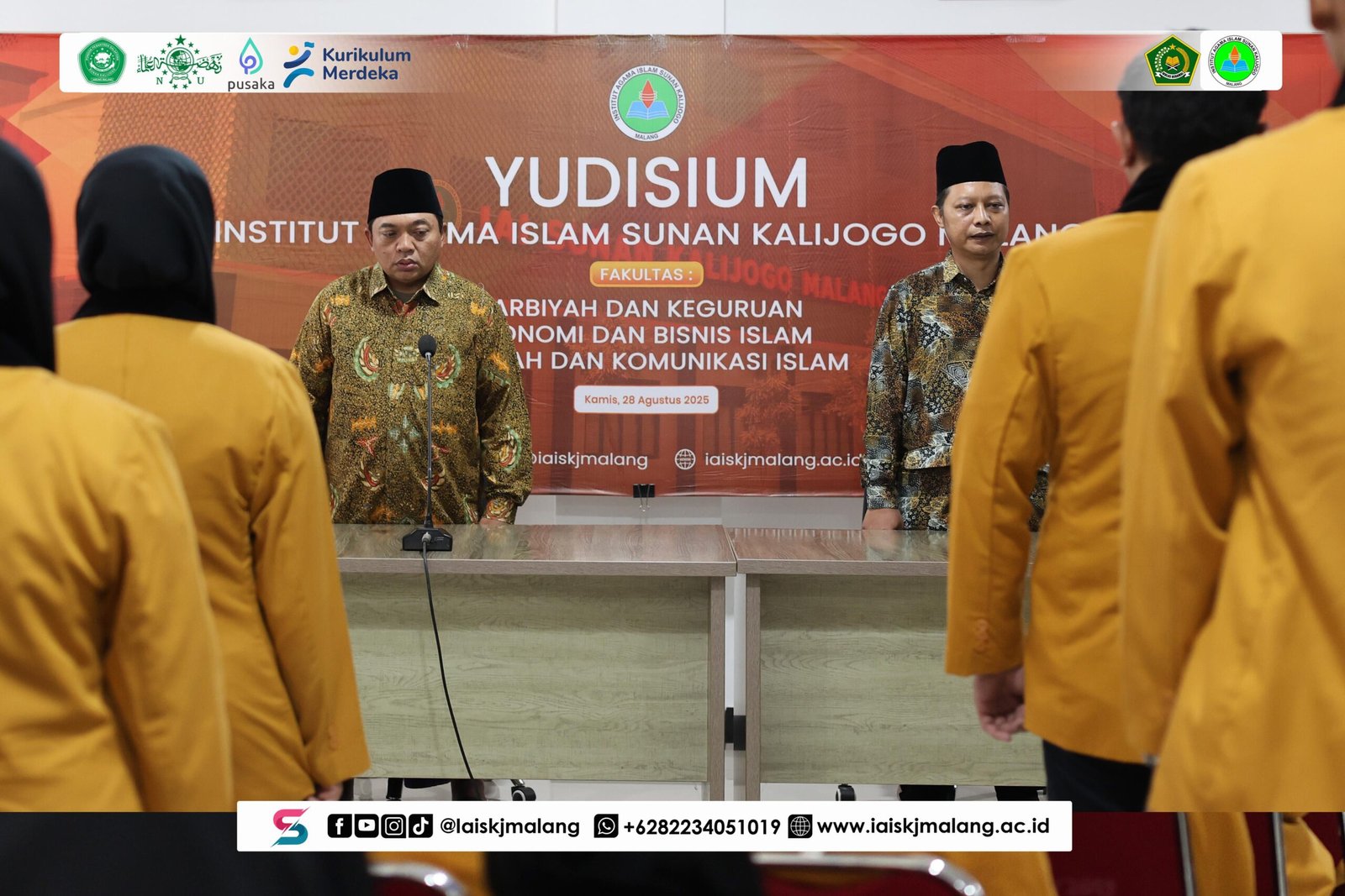 Yudisium Institut Agama Islam Sunan Kalijogo Malang