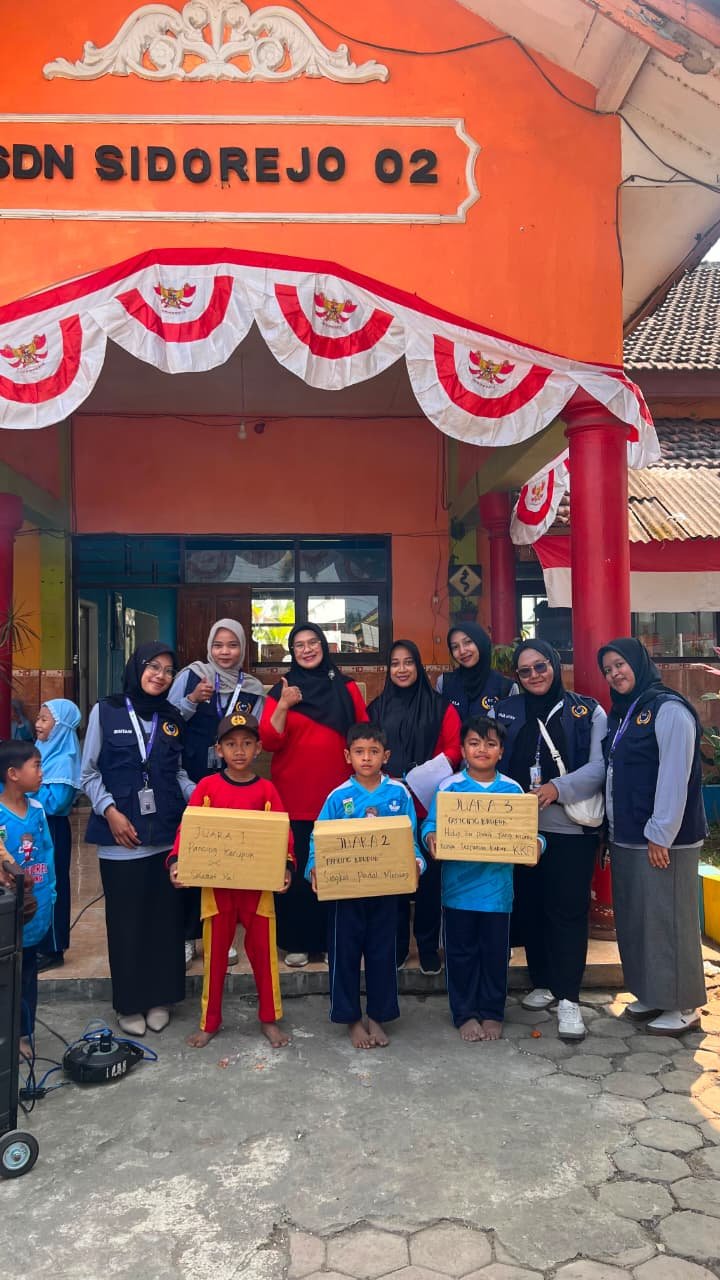 Meriahkan HUT RI ke-81, Mahasiswa KKN Gelar Lomba Tradisional di SDN Sidorejo 02